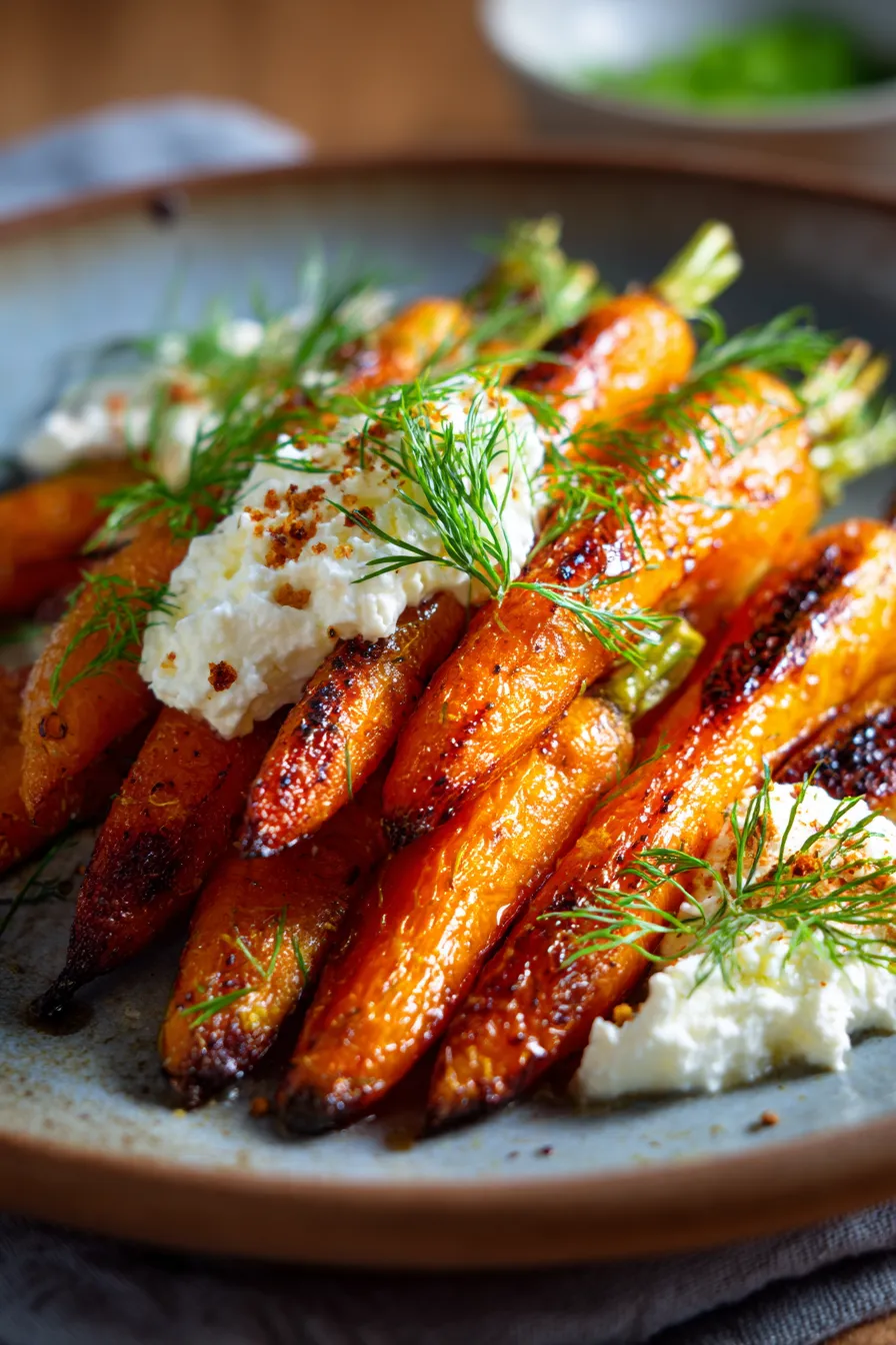 Honey Caramelised Carrots With Whipped Feta-ingredients-fresh