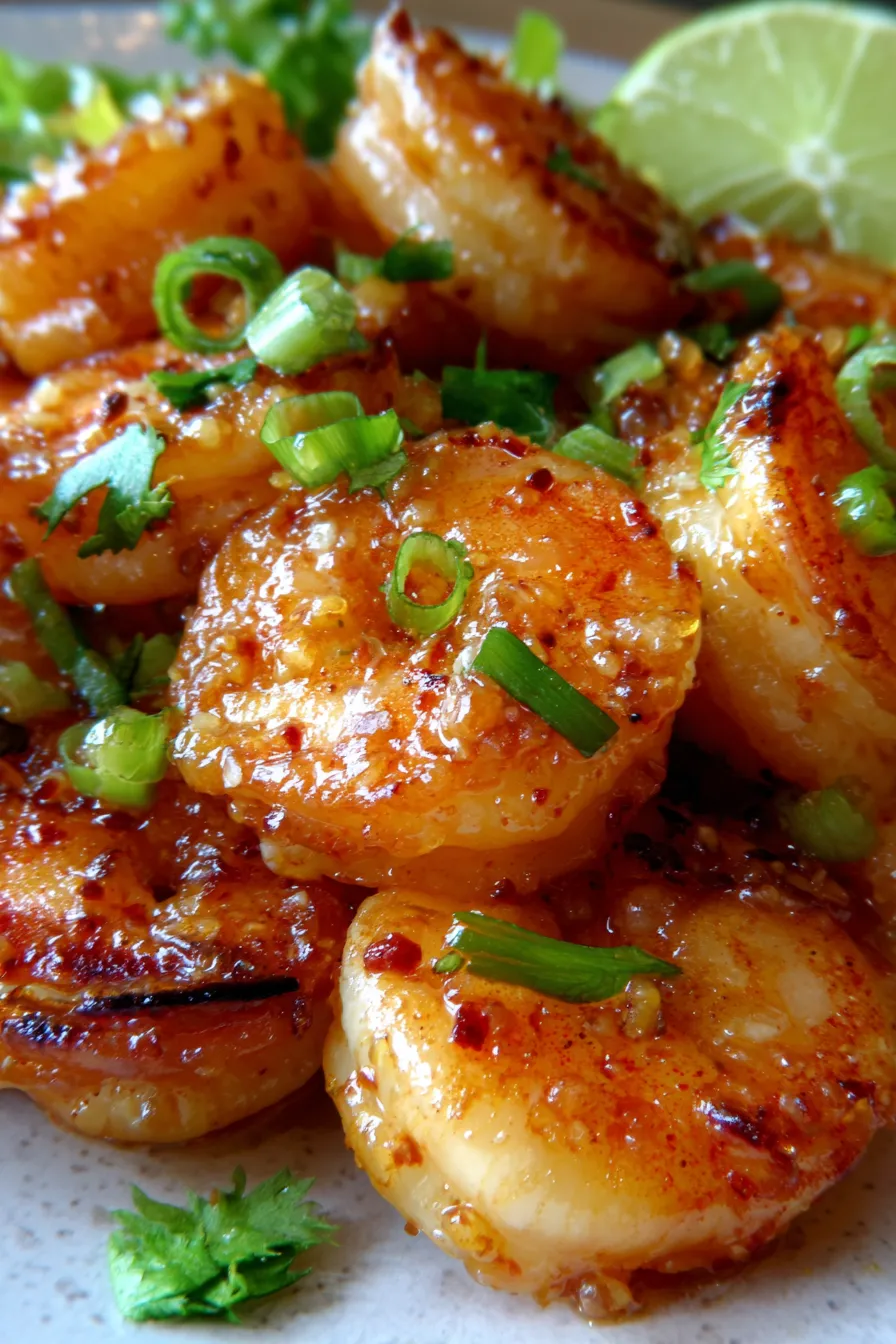Honey Garlic Shrimp High-Protein Dinner-ingredients-fresh