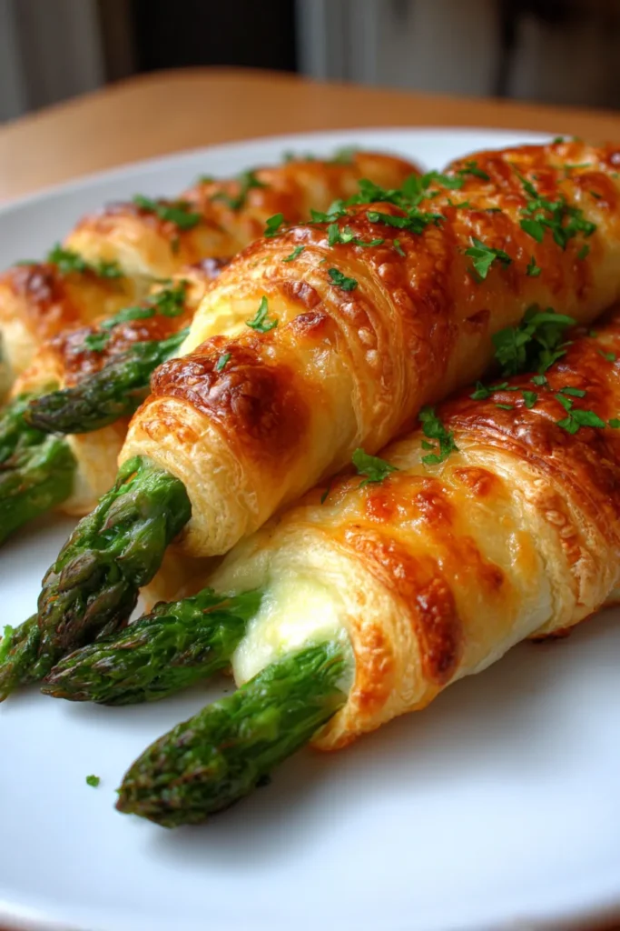 Puff Pastry Cheesy Asparagus: Easy, Crispy & Delicious!