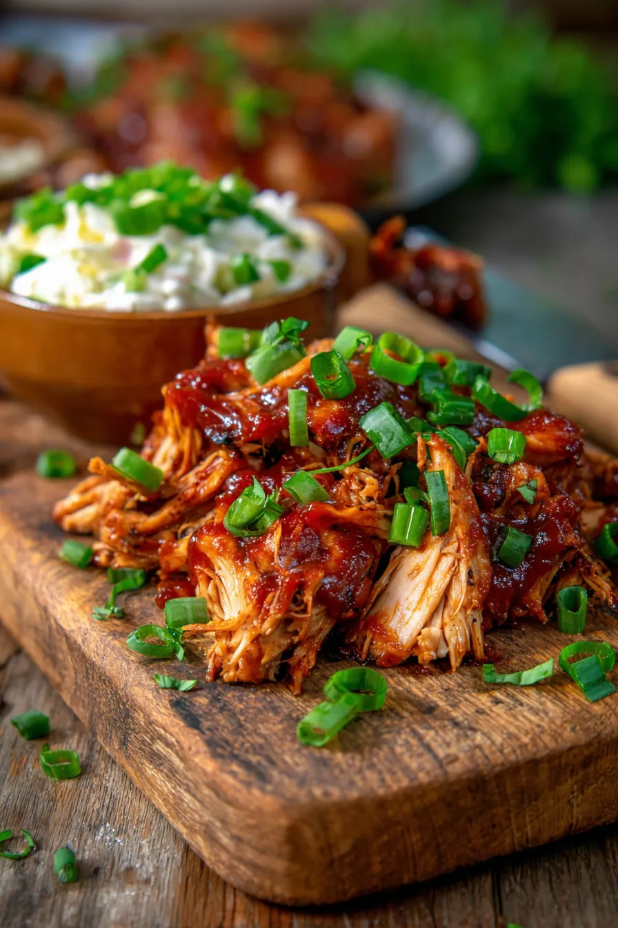Sweet Baby Ray’s Crockpot Chicken-ingredients-prep
