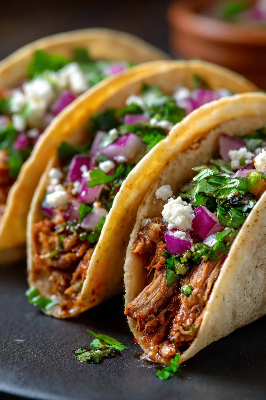 taco bar spread vibrant