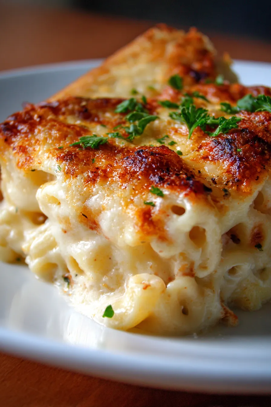 Tini's Macaroni and Cheese-creamy-texture-closeup