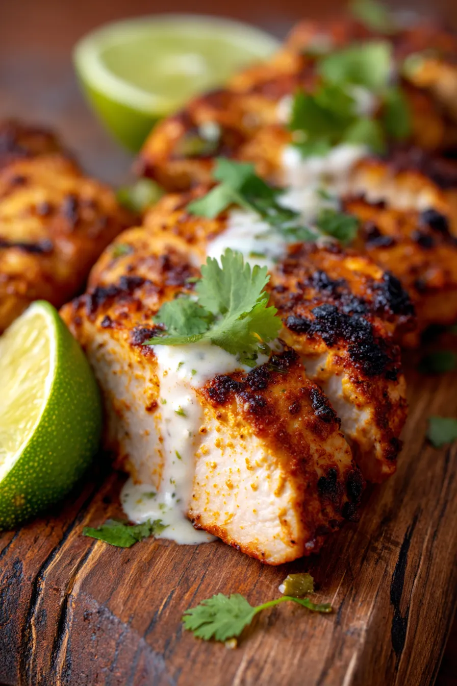 Yogurt Marinated Chicken-sauce-texture